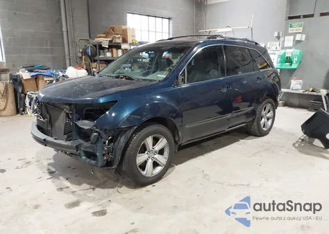 2011 Acura Mdx Technology Package z USA, uszkodzony, nr VIN 2HNYD2H43BH538484